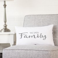Cathys Concepts Personalized Family Lumbar Pillow YCT4588